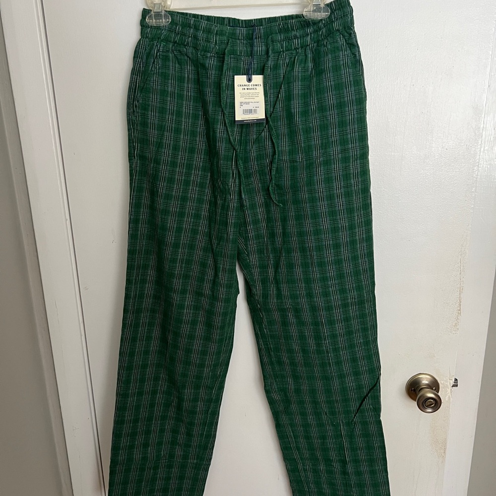 NWT United By Blue Plaid Pants